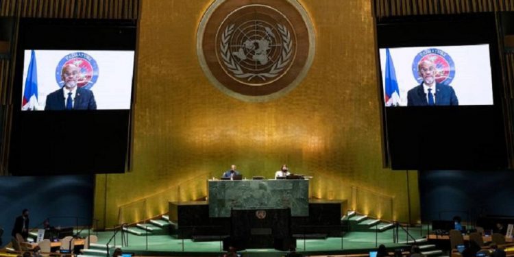 Ariel Henry en la ONU