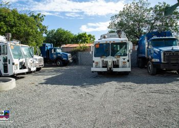 Camiones de basura nuevos