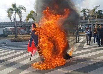 Queman Judas de la Corrupcion