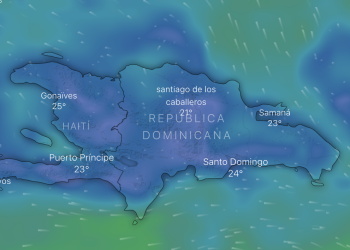 mapa meteorologico rd