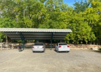 Parqueo de la empresa Plantaciones del Norte de donde fueron robado los motores