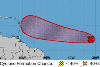 ciclon en formación