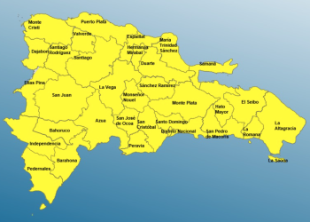 Mapa de alerta de RD