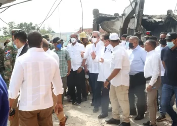 abinader en la zona cero