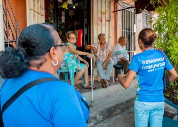 Alcaldia del Distrito Nacional en las calle