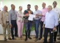 Agricultura entrega cheque san juan y azua