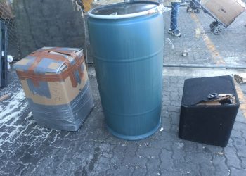 Tanque de comida con mariguana