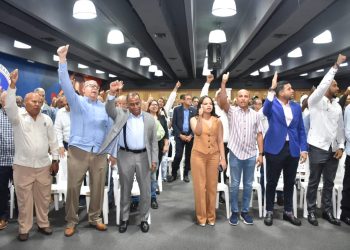 Deportistas presentes en el acto