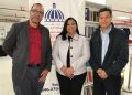 expositores Henry A. Almonte, Demetrina González Polanco y Jesus Many Burgos