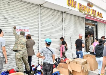 clausuran la tienda rayo de sol