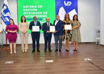 DGII recibe certificado antisobornos