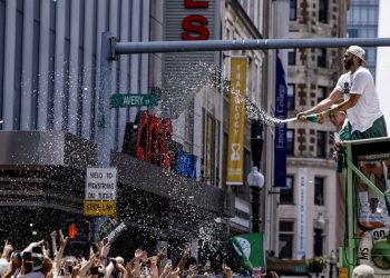 NBA Boston Celtics NBA Championship parade