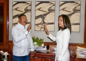 Doctora Yakaira García Peralta, como nueva directora del Hospital Infantil Dr. José Manuel Rodríguez Jiménes (Santo Socorro).