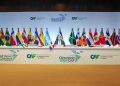 Ministro de Hacienda, Jochi Vicente, preside reunión del Directorio CAF, en Lima, Perú.