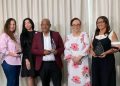 Miriam y periodistas