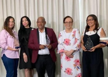 Miriam y periodistas