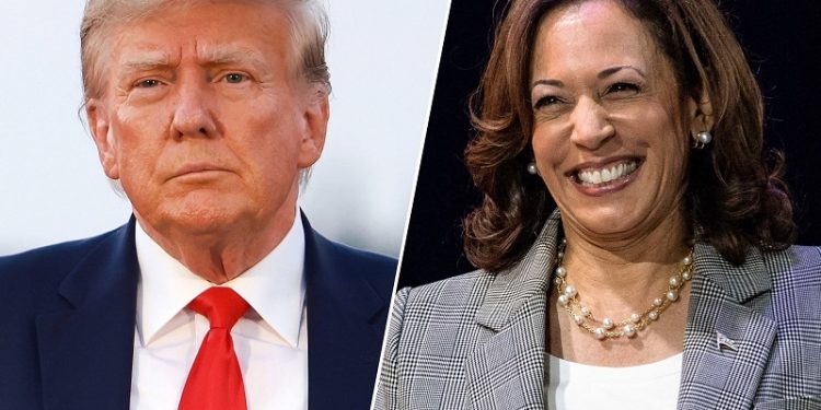 Trump y Kamala