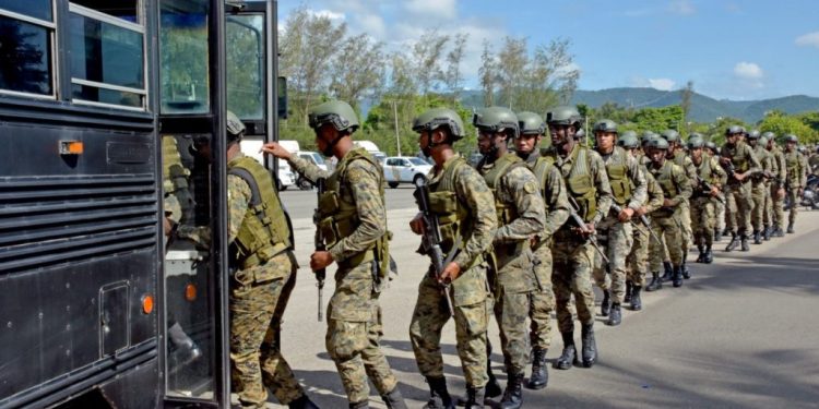 militares en la frontera