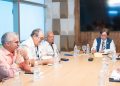 Magistrada Roxanna Reyes se reúne con Ministerio de Agricultura y Colegio Veterinario