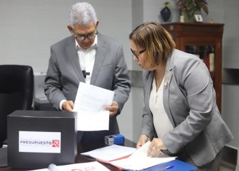 Viceministro de Presupuesto entrega proyecto en CN