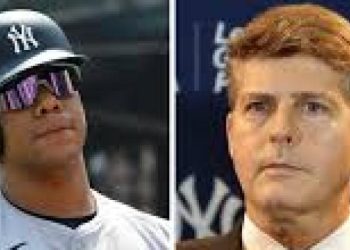 Hal Steinbrenner y juan Soto