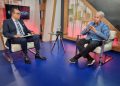 Héctor Herrera Cabral durante entrevista a Felipe Polanco Boruga