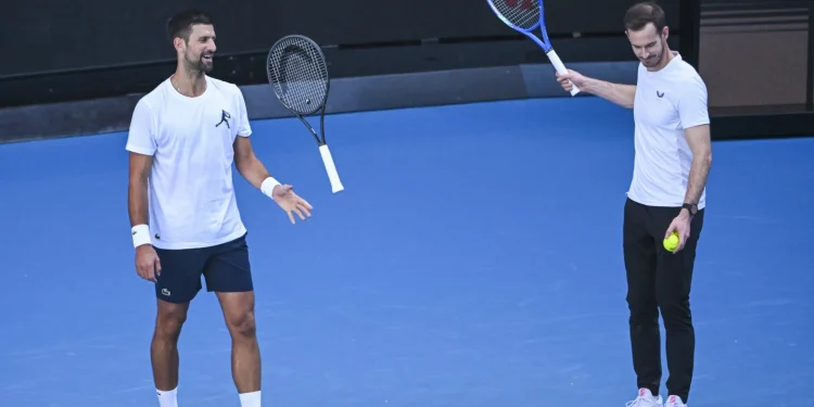 Novak Djokovic y Andy Murray se unen en el Abierto de Australia