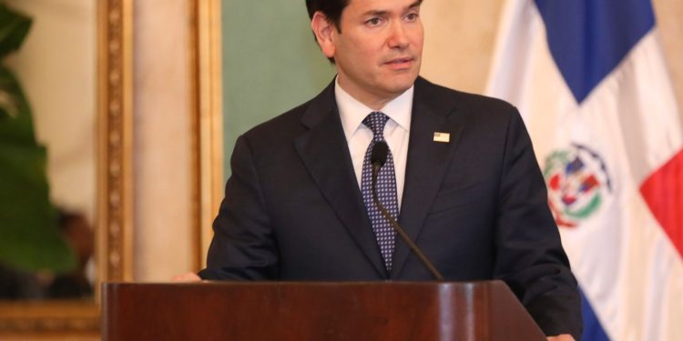 Marco Rubio, secretario de Estado del gobierno norteamericano