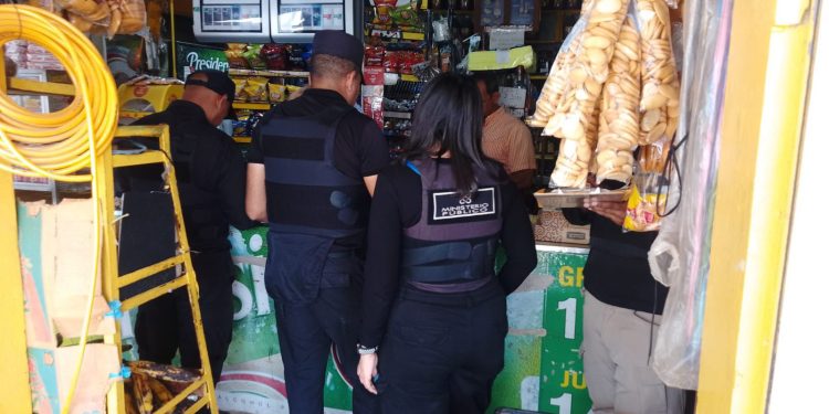 Allanamiento de bebidas