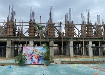 Construcción Pabellón Escuela Cristo Rey