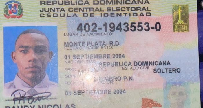 Policia muerto