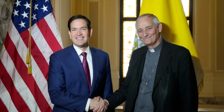 rubio y el papa
