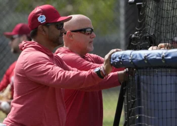 Dave Martinez y Mike Rizzo