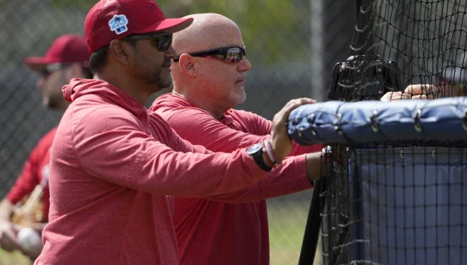 Dave Martinez y Mike Rizzo