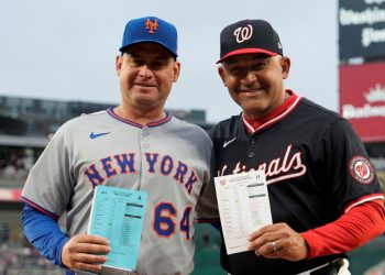 Carlos Mendoza y Miguel Cairo