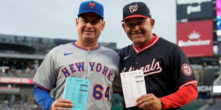 Carlos Mendoza y Miguel Cairo