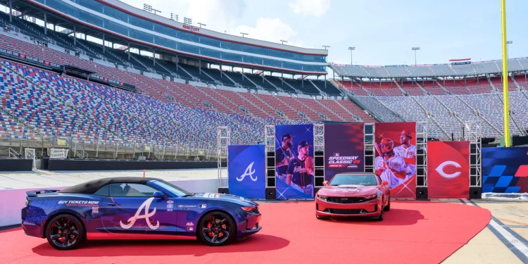 Carros del Speed way MLB