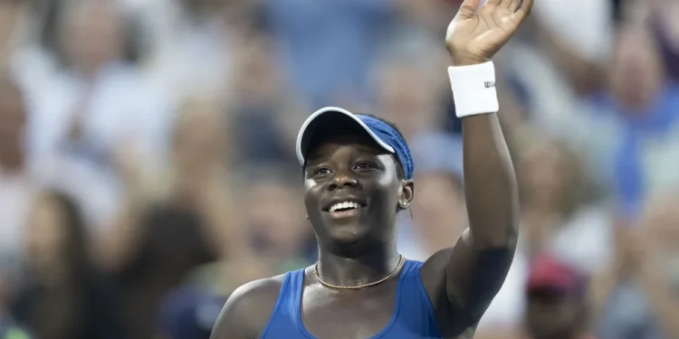 La adolescente canadiense Victoria Mboko