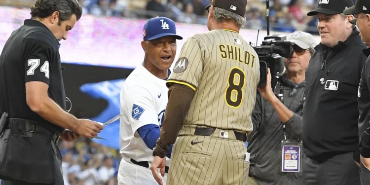 San diego y dodgers