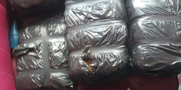 Droga en autobus en Azua