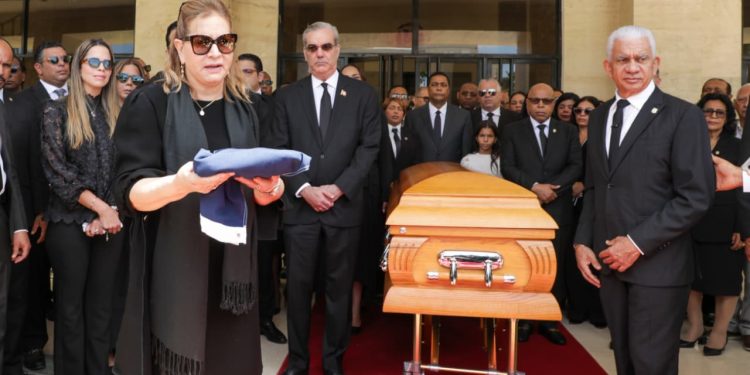 Honras funebre Sánchez Baret
