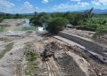 En Villa Isabela, se inició la construcción de muros en gaviones en el río Bajabonico, próximo al dique de Belloso, que también será rehabilitado.