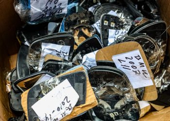 retrovisores robados