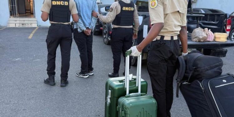 DNCD apresa extranjero con Marihuana