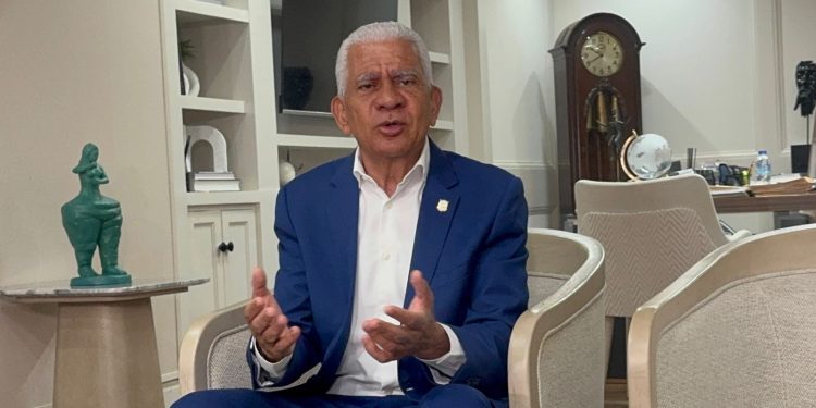 Ricardo de los Santos, presidente del Senado