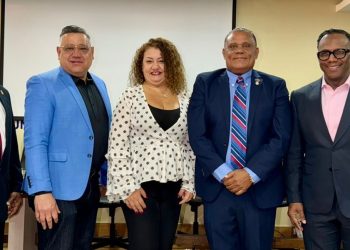 Constantino Ramírez, Joaquín Hilario, Leticia Centurión, Andrés Tejada y Riubel Monte De Oca.