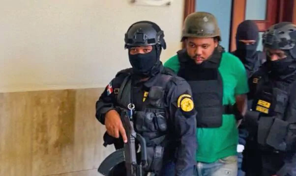 uno de los asaltantes joyeria Cristo Rey