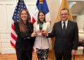 JCE y embajadora RD en EEUU