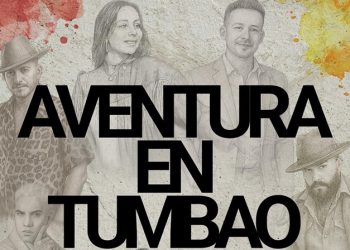 Portada del disco Aventura en Tumbao