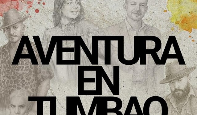 Portada del disco Aventura en Tumbao